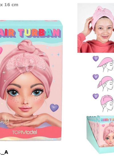 Turban do włosów Top Model BEAUTY&ME 12831A