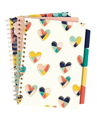 Paczka Kołozeszyt Pukka Pad B5 Project Book Floral Love 3 szt mix