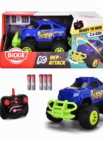 Pojazd sterowany Dickie Toys RC rep attack 15,5 cm