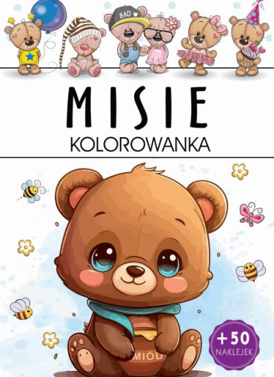 Misie. Kolorowanka