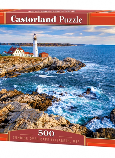 Puzzle 500 Wschód słońca nad Cape Elizabeth USA B-53667