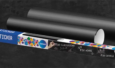 Tablica samoprzylepna w rolce czarna A1 (841mm x 594mm) 0,12mm