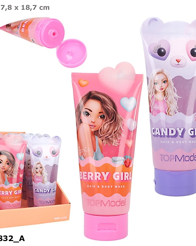 Żel do mycia ciała i włosów Top Model BEAUTY&ME 1 szt.mix 12832A