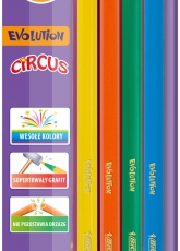 Kredki ołówkowe Evolution Circus BIC Kids 8 kolorów blister