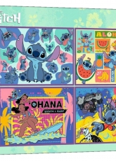 Puzzle 4x250 Niezwykły Stitch Disney Lilo&Stitch 13311