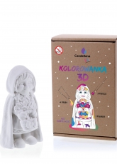 Kolorowanka 3D Red Riding Hood