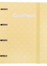 Segregator A4 4R Coolpack Pastel z kartkami żółty