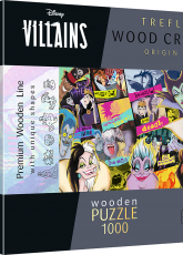 Puzzle 1000 drewniane Zlot złoczyńców Disney Villains 20167