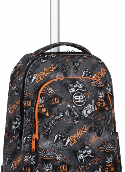Plecak młodzieżowy na kółkach Coolpack Alan Gamer