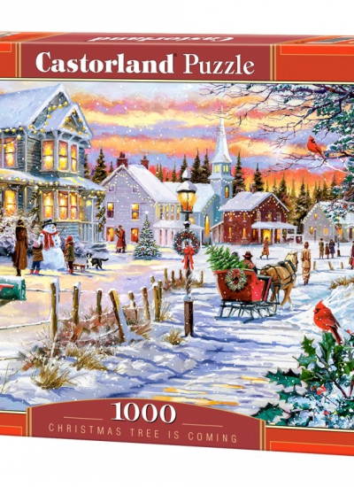 Puzzle 1000 Christmas Tree is Coming BN C-105274-2
