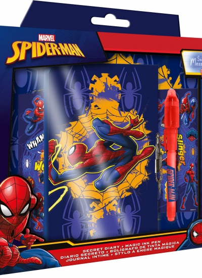 Pamiętnik z magicznym długopisem Spiderman SP50069